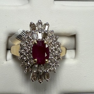 Ruby & Diamond Ring 